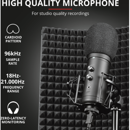 Microfon Trust GXT 259 Rudox Studio