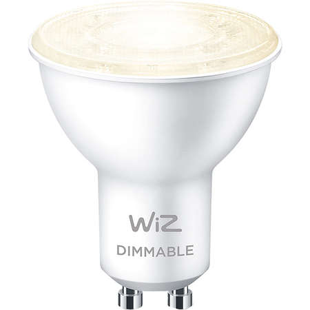 Bec LED inteligent Wiz Spot Dimmable Wi-Fi GU10 4.9W (50W) 2700K 345 lumeni