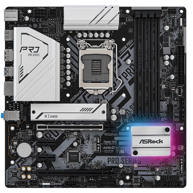 Placa de baza Z590M Pro4 Intel LGA 1200 mATX