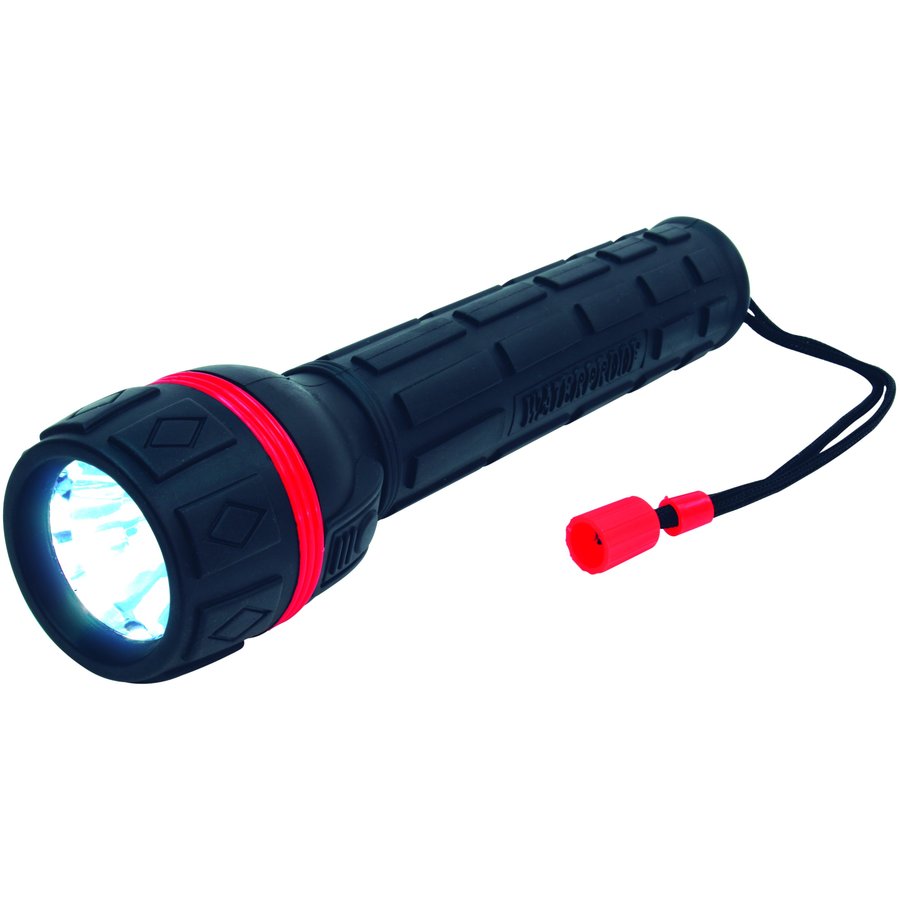 Lanterna bec Krypton PLR03 IP44 Negru / Rosu