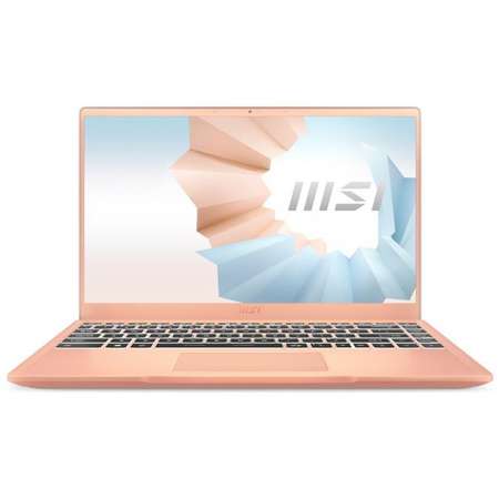 Laptop MSI Modern 14 B11MO-031PL 14 inch FHD Intel Core i7-1165G7 8GB DDR4 512GB SSD Iris Xe Graphics Windows 10 Home Beige Mousse