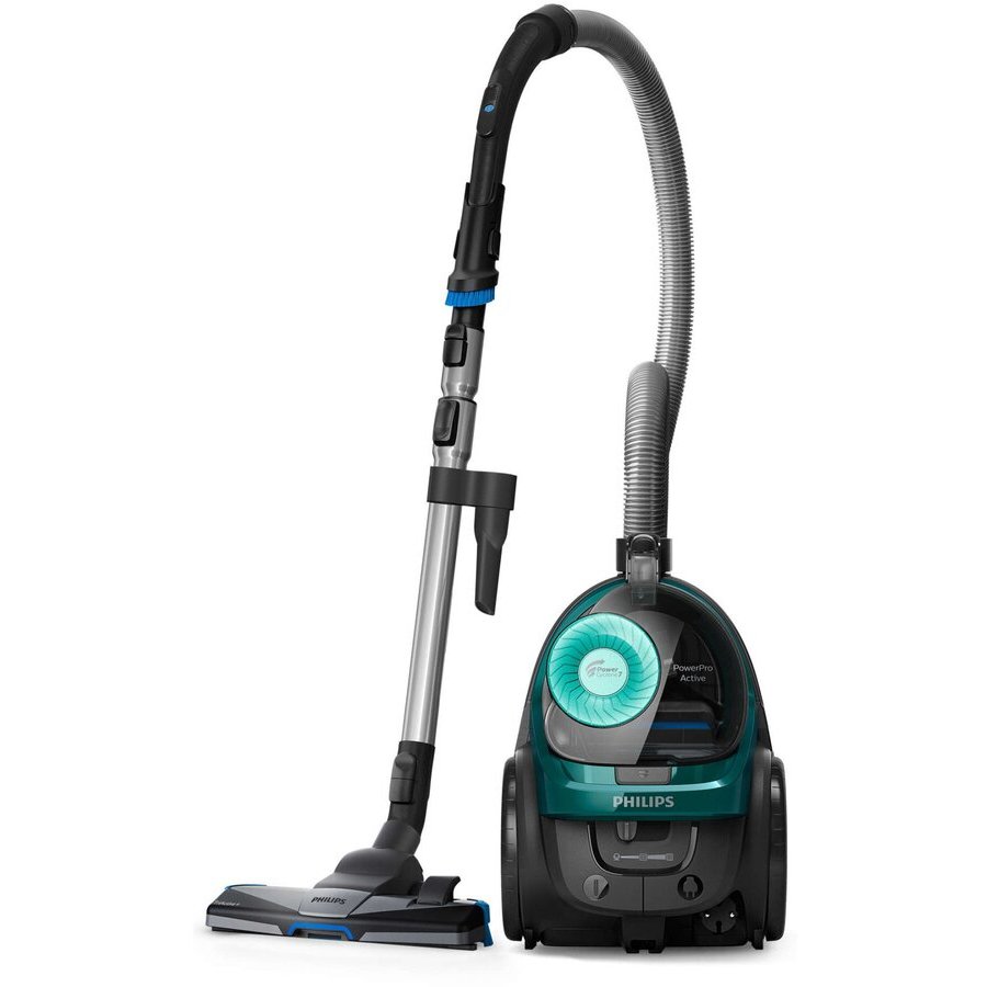 Aspirator fara sac FC9555/09 1.5 Litri 650W Verde Negru