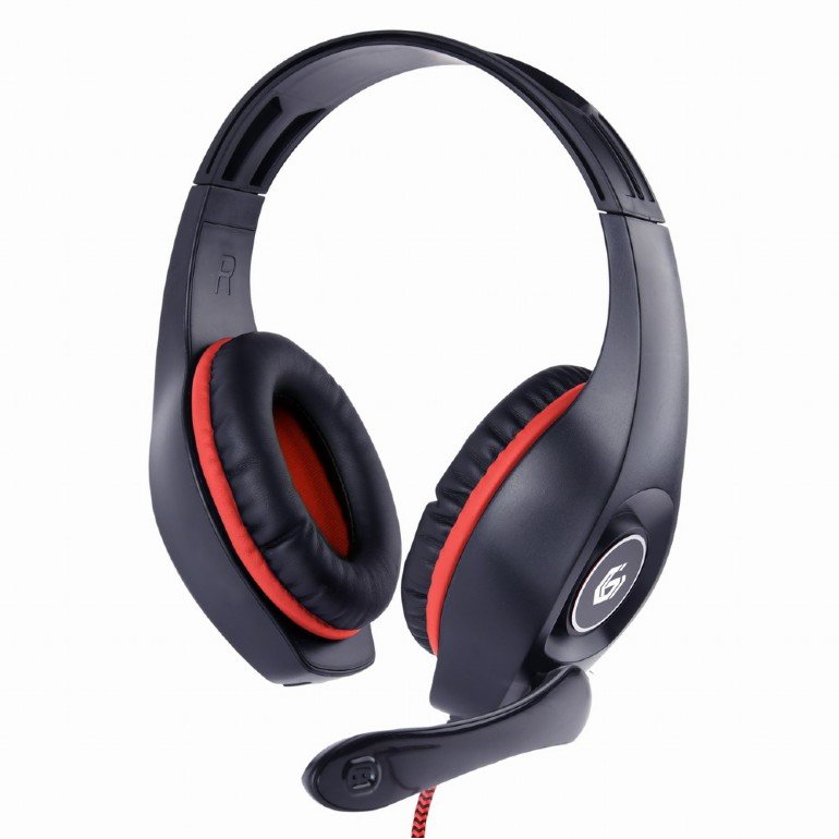 Casti Gaming GHS-05-R Black Red