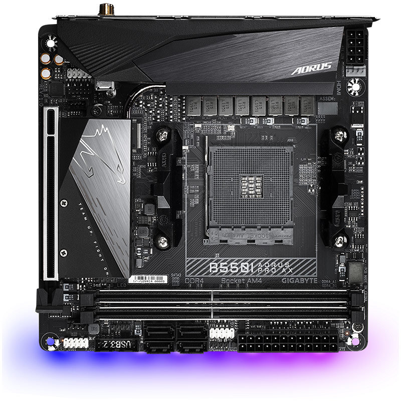 Placa de baza B550I AORUS PRO AX AMD AM4 mITX