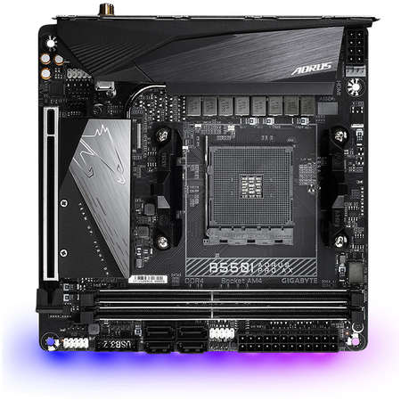 Placa de baza Gigabyte B550I AORUS PRO AX AMD AM4 mITX