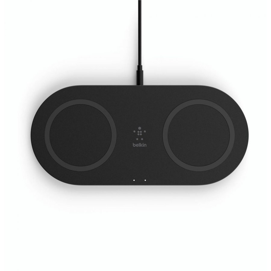 Incarcator Dual Pad Wireless 15W Black