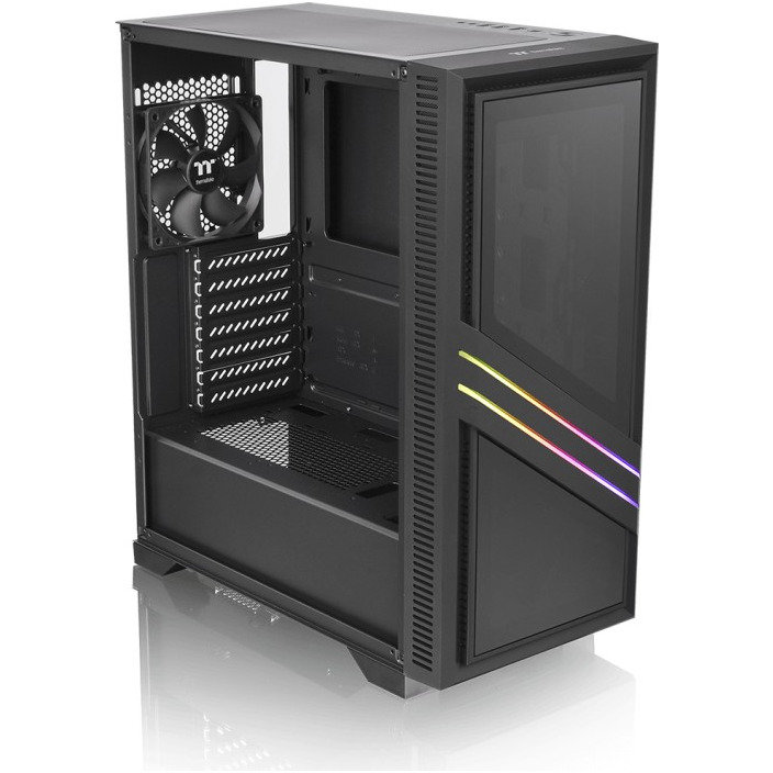 Carcasa Versa T35 RGB Tempered Glass Black