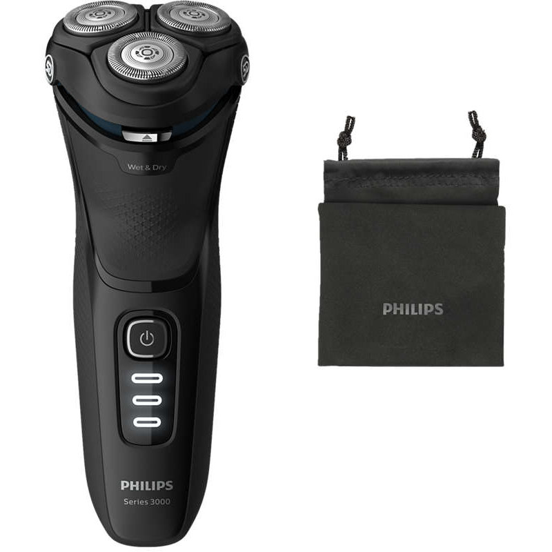 Aparat de ras S3233/52 Wet & Dry autonomie 60 minute Negru