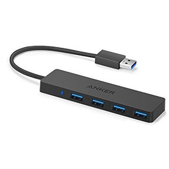 Hub USB UltraSlim 4 porturi USB 3.0 Black