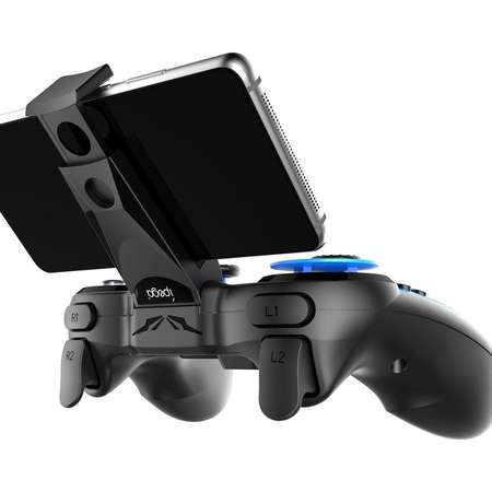 Gamepad iPega PG-9090 Blue Elf pentru Android, iOS si PC, Bluetooth, Wireless 2.4 GHz, 300 mAh, Negru/Albastru