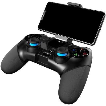 Gamepad iPega PG-9156 pentru Android, iOS si PC, Bluetooth, Wireless 2.4 GHz, 380 mAh, Negru