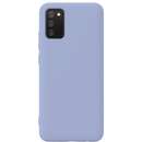Husa Lemontti Silicon Soft Slim Lavender Gray pentru Samsung Galaxy A02s
