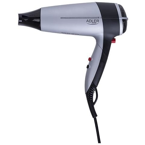 Uscator de Par AD2239 2 viteze 3 trepte temperatura 2000W Negru Argintiu