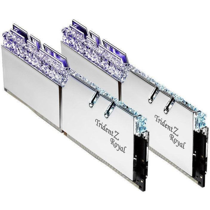 Memorie Trident Z Royal Silver 64GB (2x32GB) DDR4 3200MHz CL14 Dual Channel Kit
