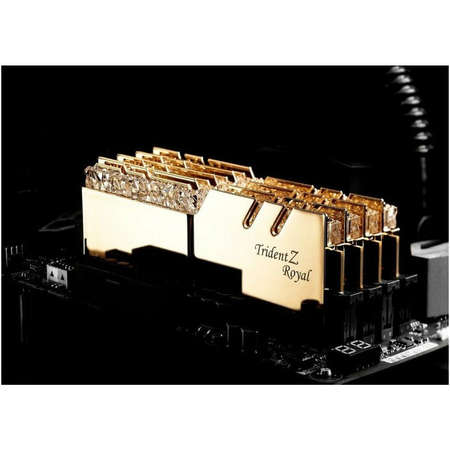 Memorie G.SKILL Trident Z Royal Gold 32GB (2x16GB) DDR4 3600MHz CL14 Dual Channel Kit
