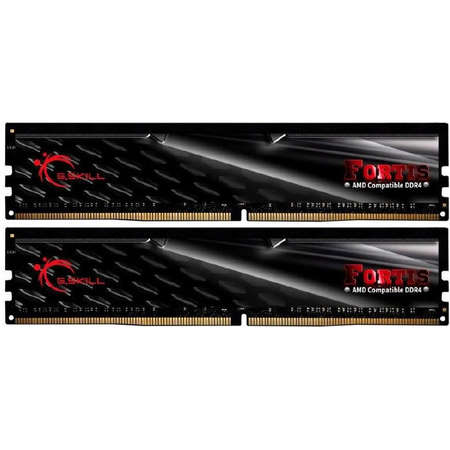 Memorie G.SKILL Fortis for Ryzen 16GB (2x8GB) DDR4 2400MHz CL15 Dual Channel Kit