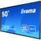Monitor Iiyama Pro Lite LH5042UHS-B1 50 inch 8ms Ultra HD 4K Black