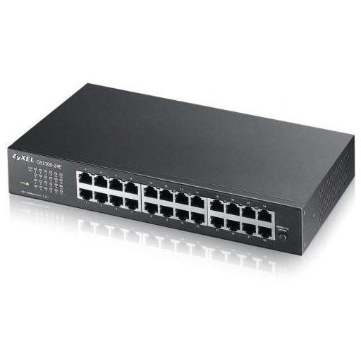 Switch GS1100-24E V3 24 porturi Gigabit Black