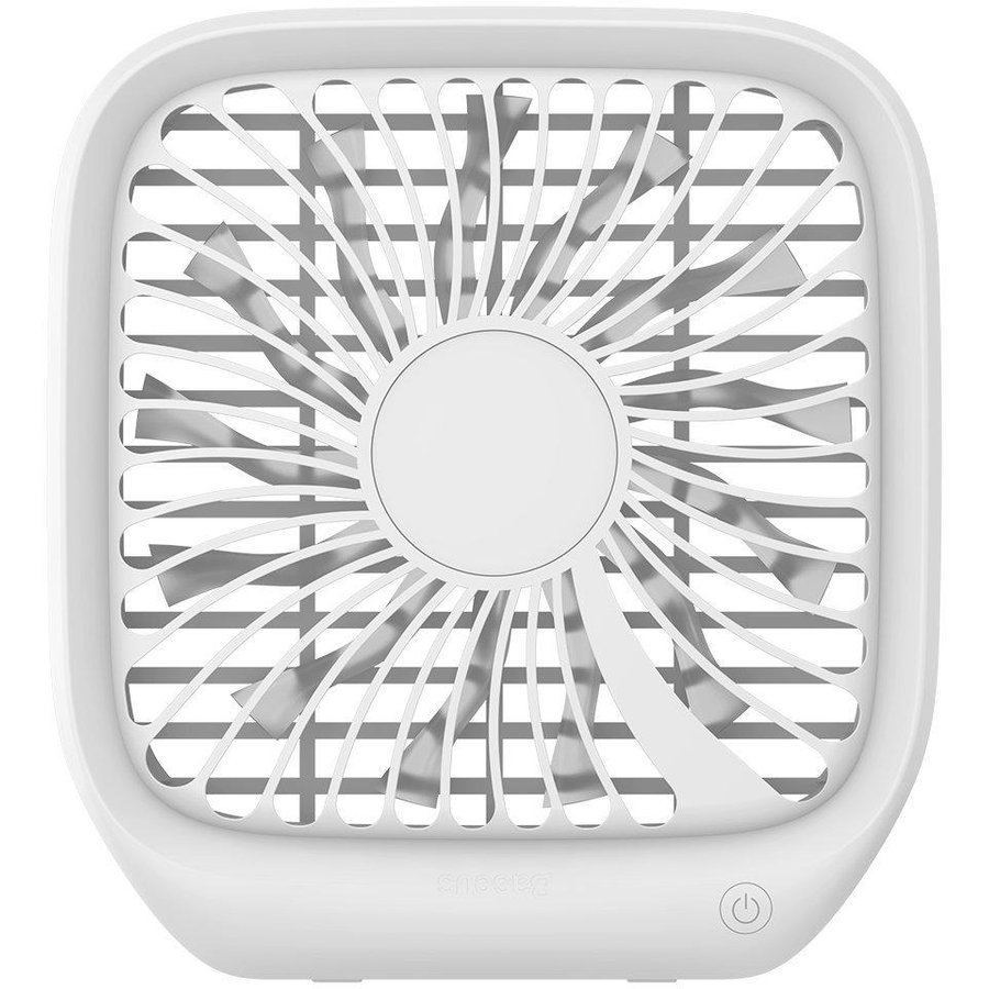 Ventilator auto universal Foldable pentru tetiera design pliabil 3 nivele 25dB USB Alb