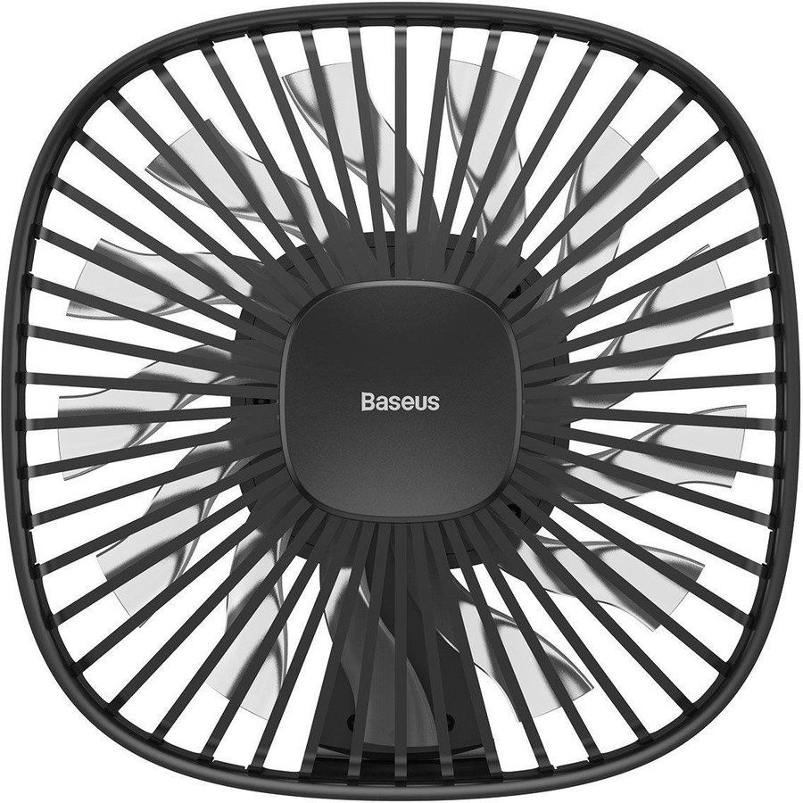 Ventilator auto universal Natural Wind pentru tetiera Magnetic USB Negru