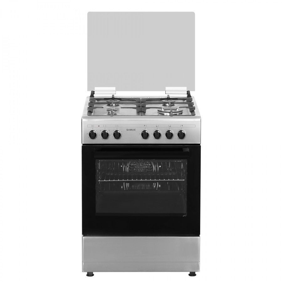 Aragaz SM662AENS Gaz 4 arzatoare Inox