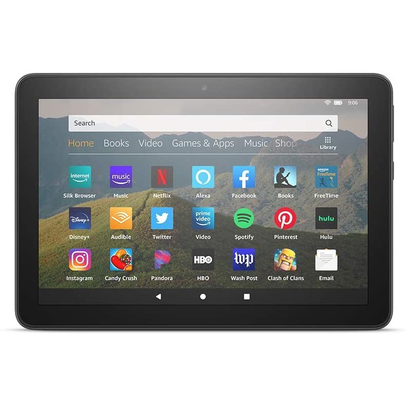 Tableta Fire Hd 8 Inch Quad Core 32gb 2gb Ram Android 9.0 Pie Black