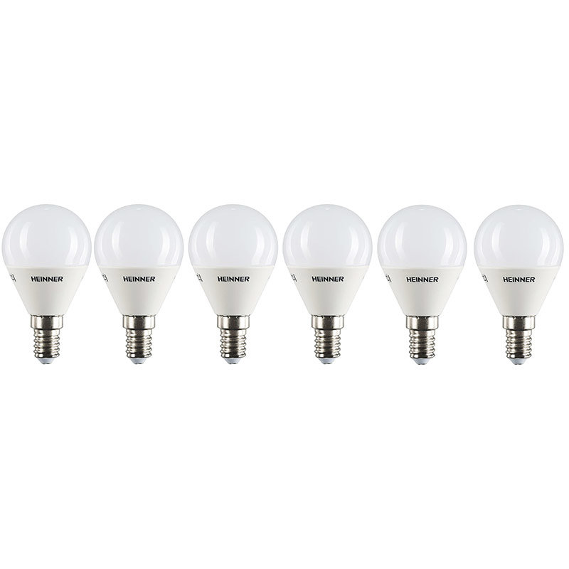 Set 6 becuri LED 6HLB-4WE143K E14 4W (30W) 3000k 300 lumeni