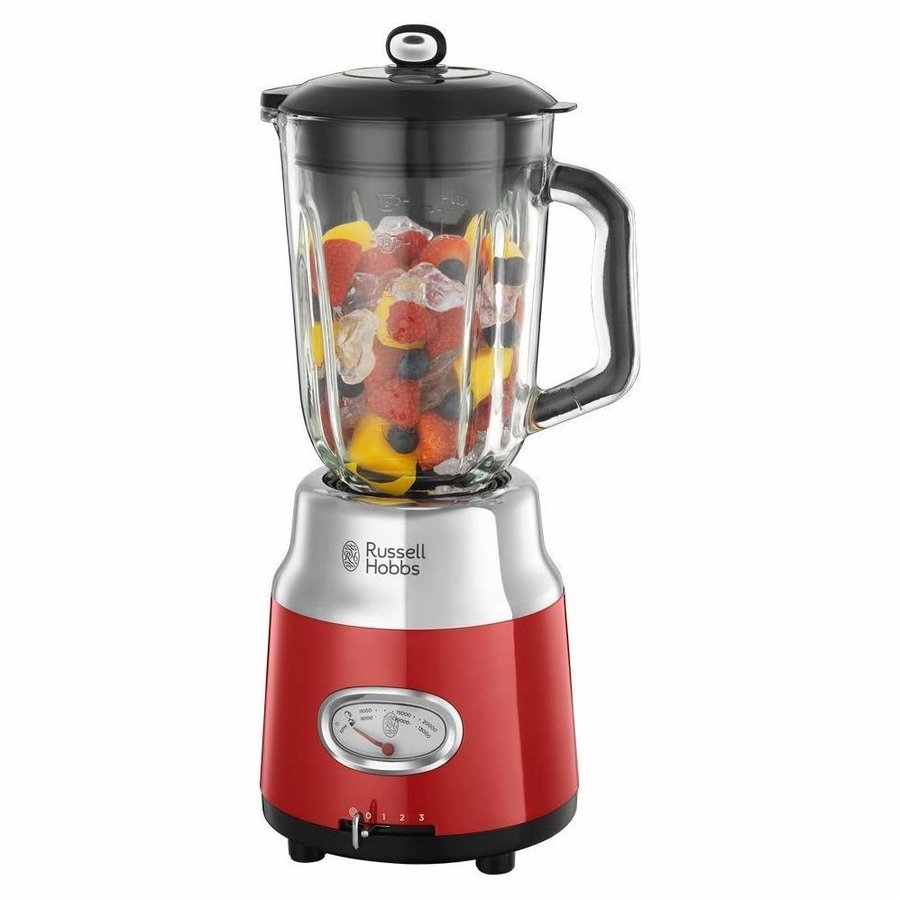 Blender 25190-56 1.5 Litri 3 viteze + Puls 800W Rosu