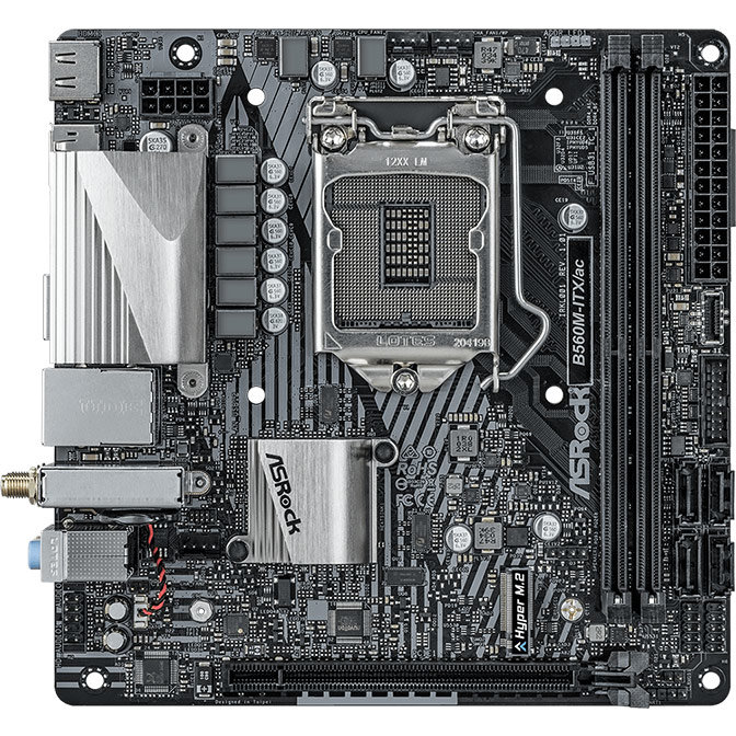 Placa de baza B560M-ITX/AC Intel LGA 1200 mITX