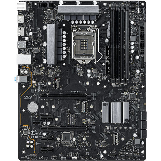 Placa de baza H570 Phantom Gaming 4 Intel LGA 1200 ATX