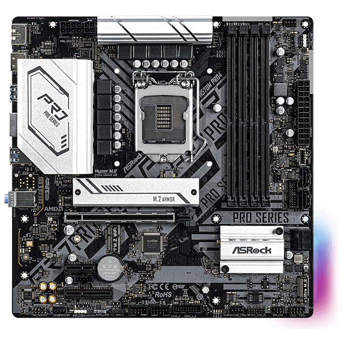 Placa de baza H570M PRO4 Intel LGA 1200 mATX