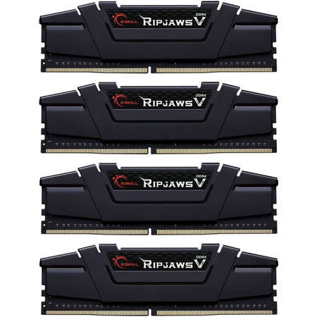 Memorie G.SKILL Ripjaws V Black 32GB (4x8GB) DDR4 4000MHz CL18 Dual Channel Kit