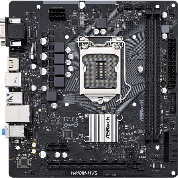 Placa de baza H410M-HVS R2.0 Intel LGA 1200 mATX