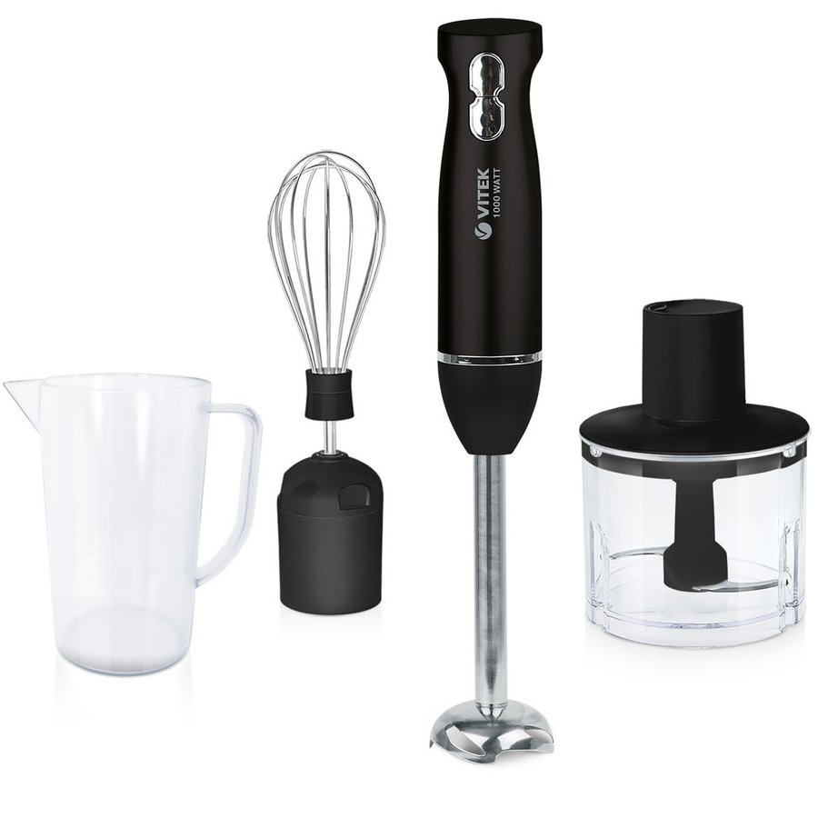 Blender de mana VT-8527 2 viteze 800ml 1000W Negru