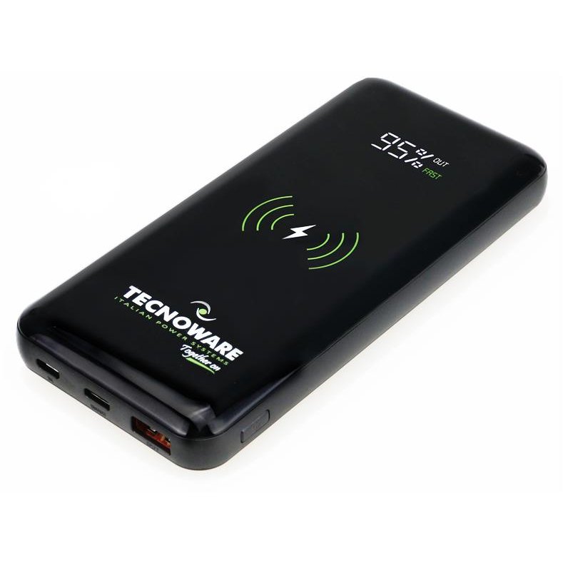 Power Bank FPB17608 Port USB Functie Incarcare Wireless Capacitate 10000mAh Negru