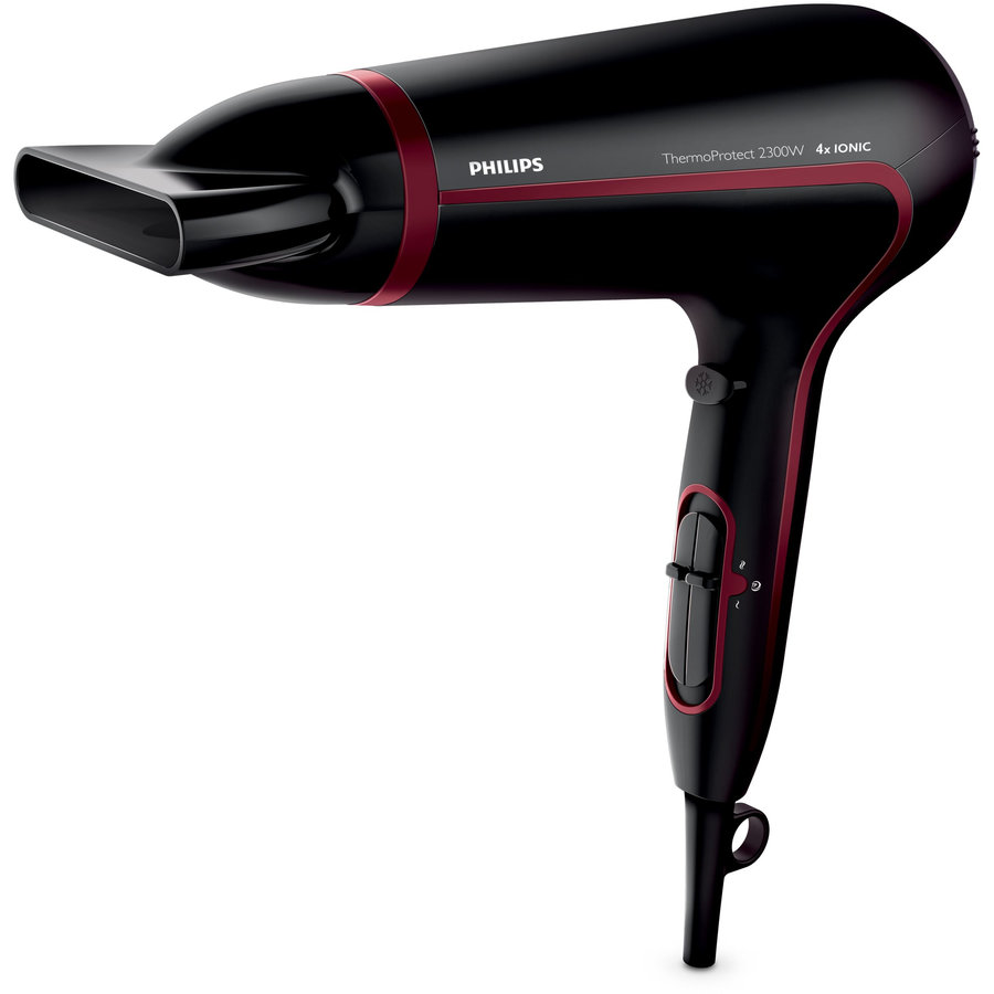 Uscator de Par HP8238/10 6 viteze 2300W Negru Visiniu