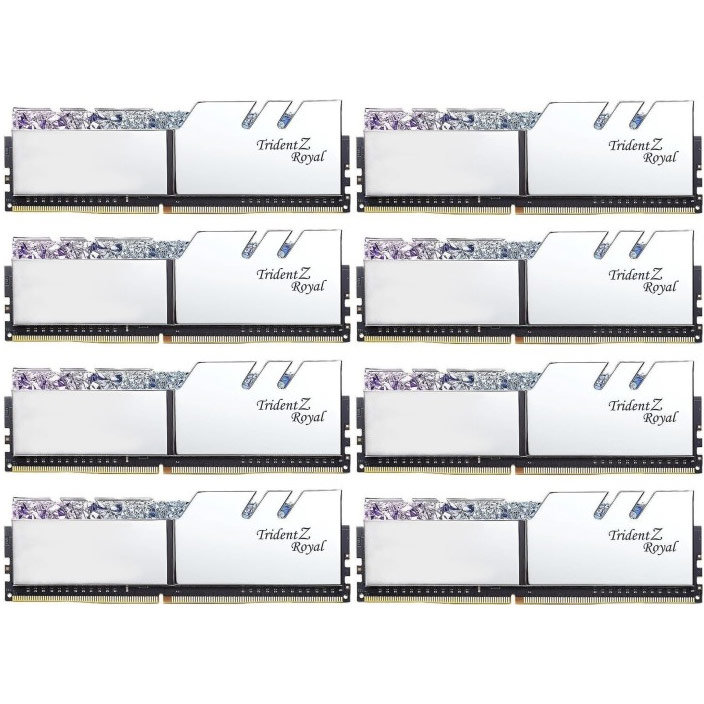 Memorie Trident Z Royal Silver 256GB (8x32GB) DDR4 3200MHz CL16 Octa Channel Kit
