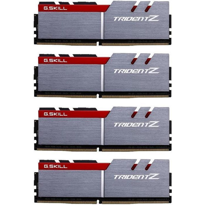 Memorie Trident Z Silver Red 64GB (4x16GB) DDR4 3200MHz CL16 Quad Channel Kit