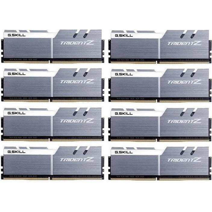 Memorie Trident Z Silver White 64GB (8x8GB) DDR4 3600MHz CL16 Octa Channel Kit
