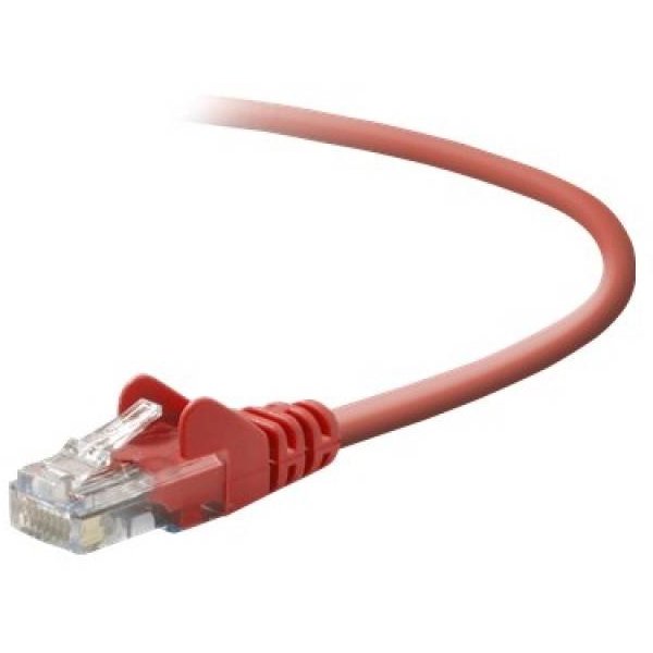 Patchcord UTP Cat 5e 0.5m Red