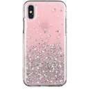 Star Glitter Roz pentru Samsung Galaxy A21s
