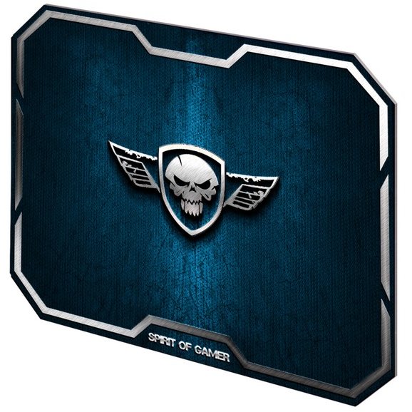 Mousepad SOG-PAD01MB Winged Skull M Blue