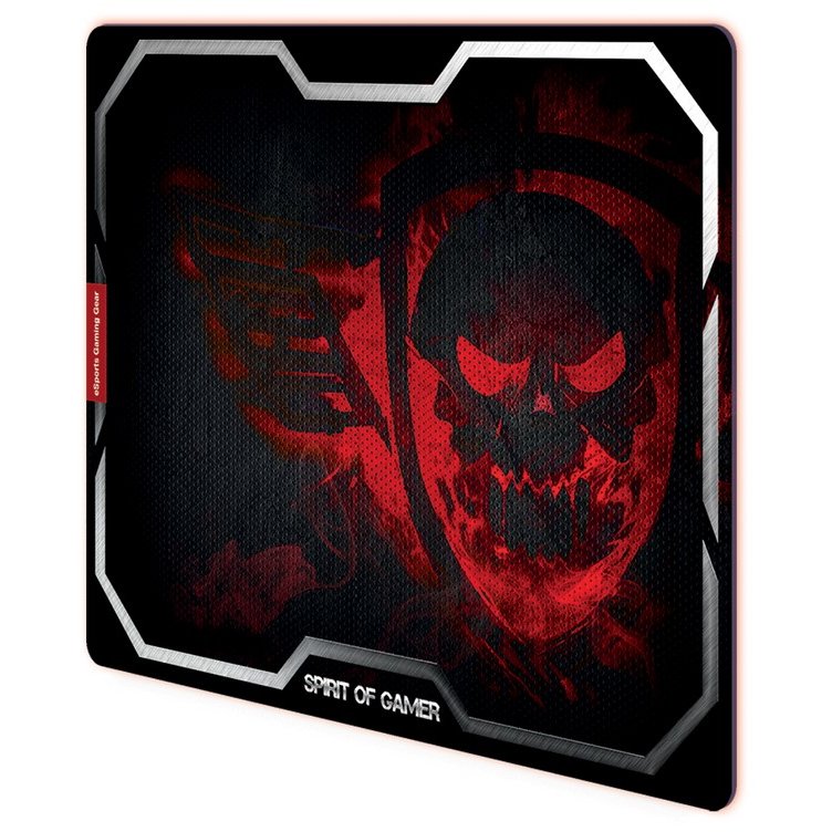 Mousepad SOG-PAD01XLR Smokey Skull XL Red