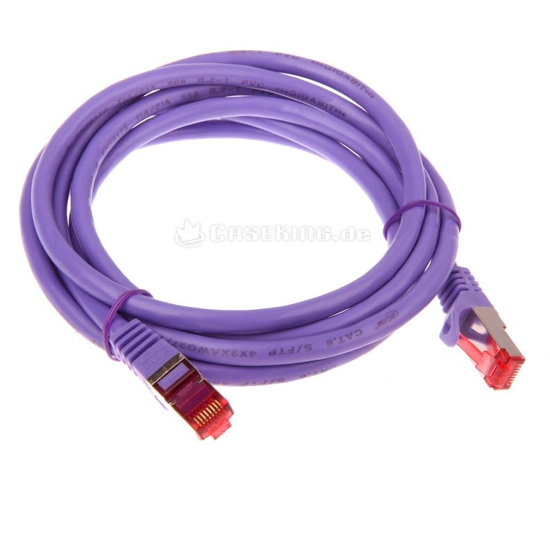 Patchcord S/FTP Cat 6 2m Purple