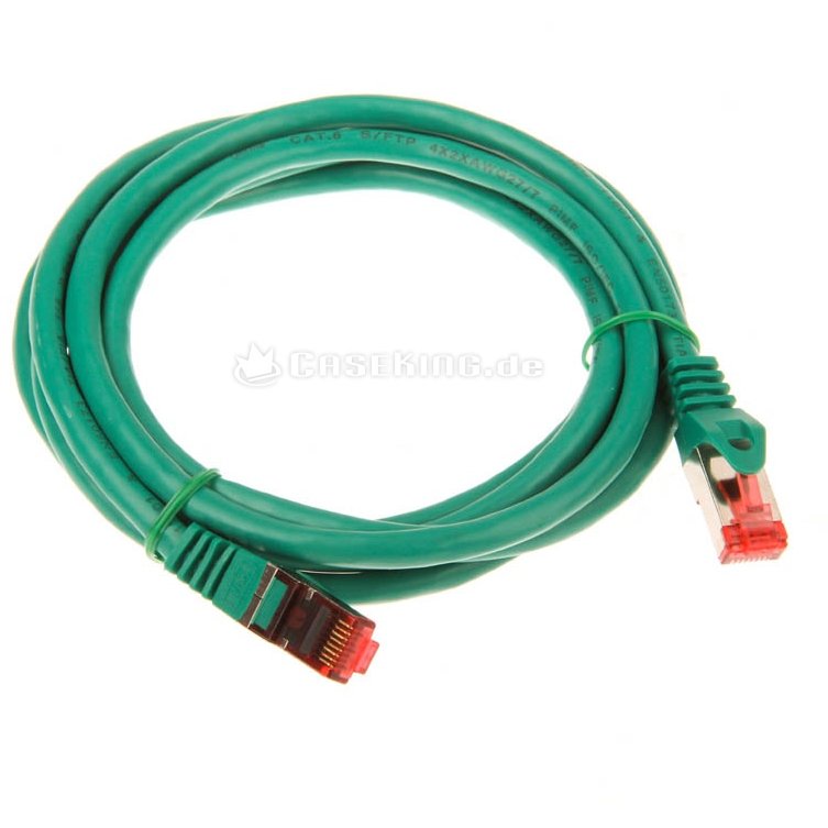 Patchcord S/FTP Cat 6 2m Green