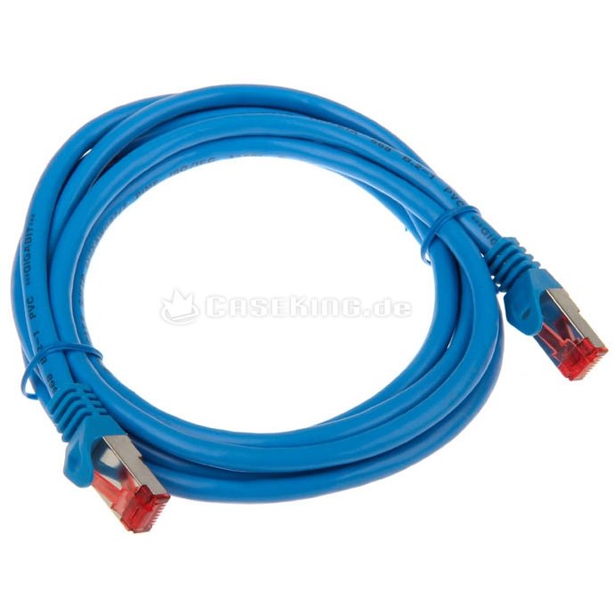 Patchcord S/FTP Cat 6 2m Blue