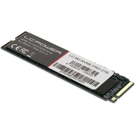 SSD LC POWER Phenom Pro 2TB PCI Express 3.0 x4 M.2 NVMe