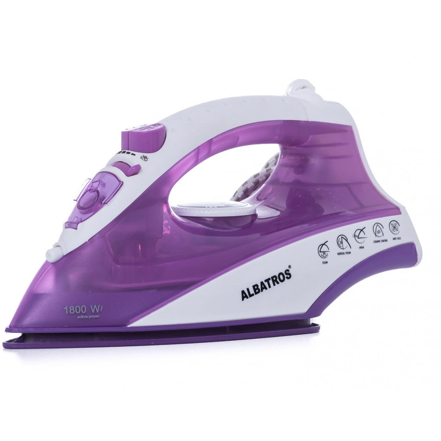 Fier de calcat Jasmine Putere 1800W 170ml Violet