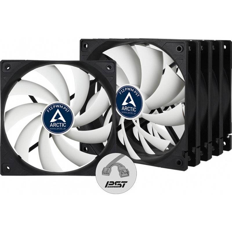 Ventilator pentru carcasa F12 PWM PST 5 pack