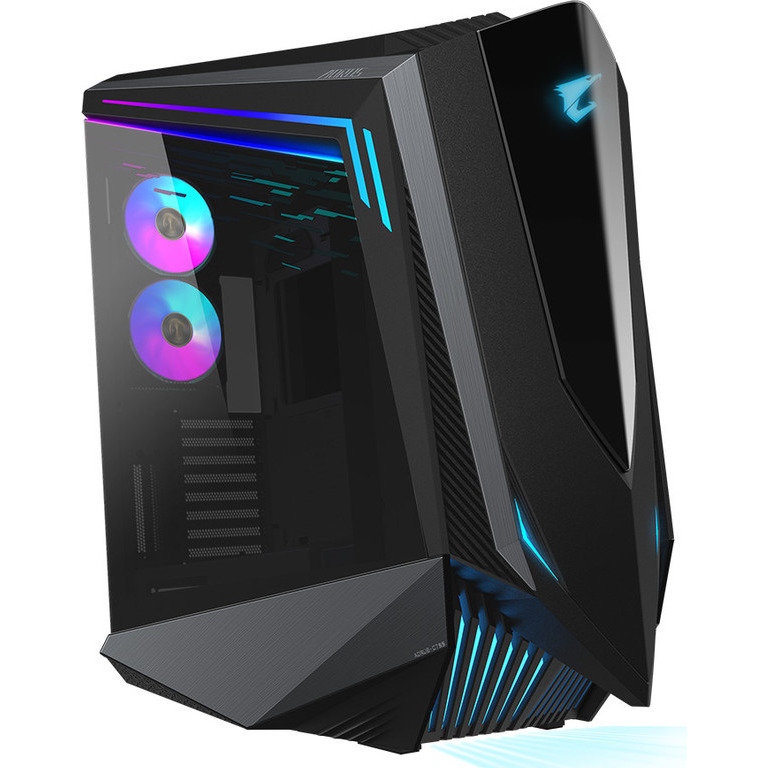 Carcasa Gigabyte AORUS C700 GLASS, Full Tower, fara sursa, E-ATX (Negru) - imagine 2
